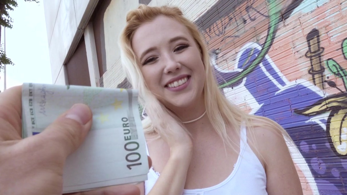 Public sex in POV for money with Samantha Rone - XBabe video
